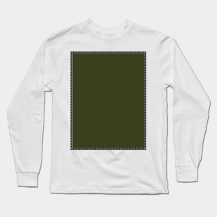 Green Square Long Sleeve T-Shirt